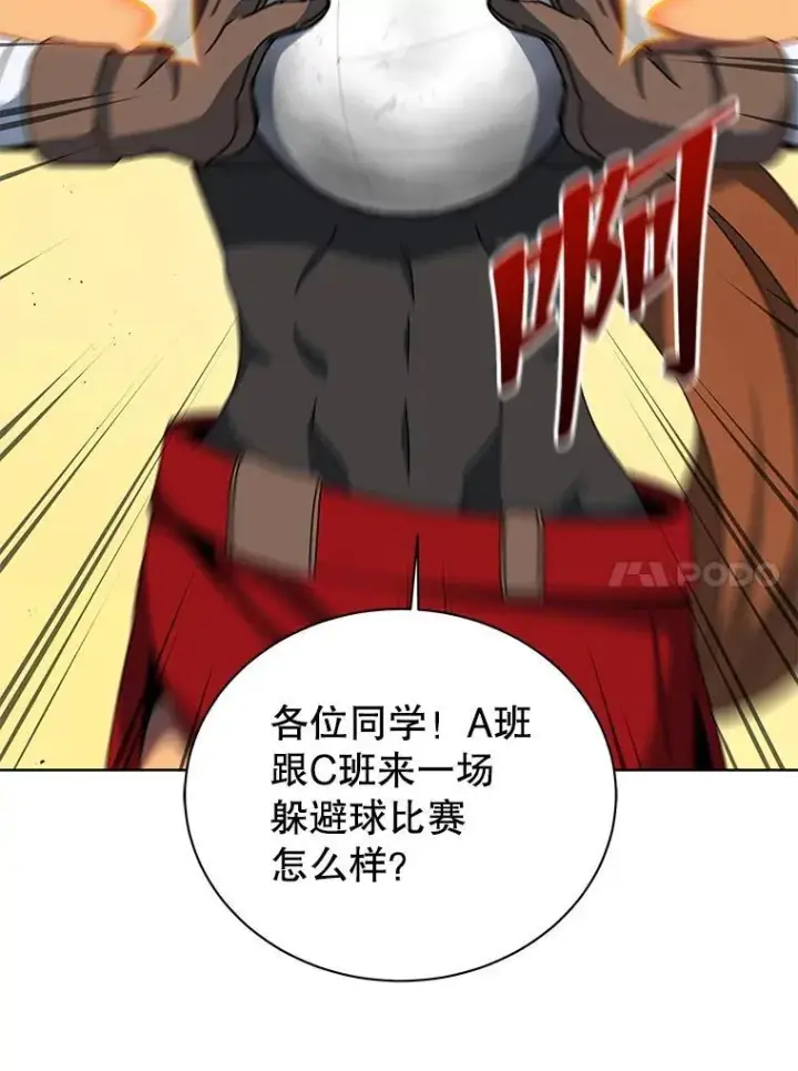 漫画《死灵术师学院的召唤天才》130.躲避球比赛第62张图