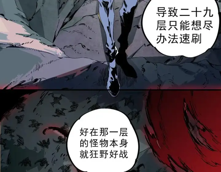 漫画《天生毒奶，我诅咒了全世界！》第17话 破纪录，开始，三十层BOSS战！第67张图