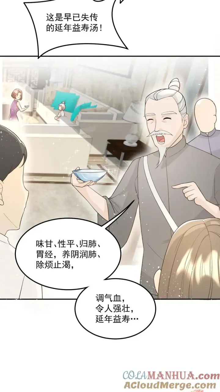 漫画《团宠萌宝：四岁小师傅下山了》第24话 延年益寿汤！第19张图