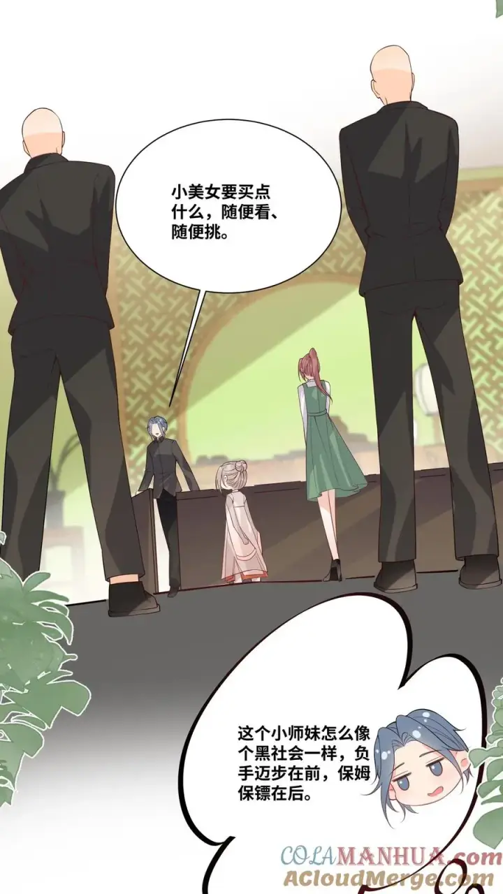 漫画《团宠萌宝：四岁小师傅下山了》第28话 小师妹成土豪了第15张图