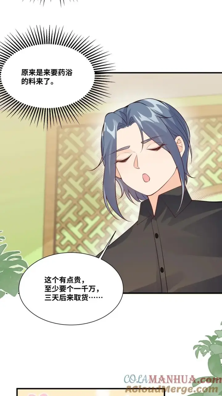 漫画《团宠萌宝：四岁小师傅下山了》第28话 小师妹成土豪了第17张图
