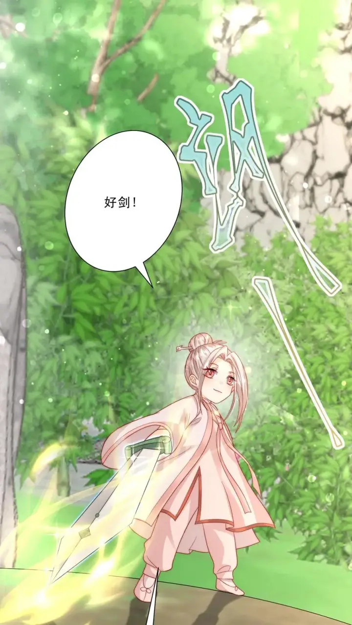 漫画《团宠萌宝：四岁小师傅下山了》第300话 以气御剑第18张图