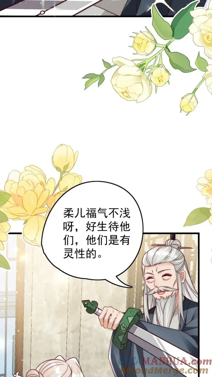 漫画《团宠萌宝：四岁小师傅下山了》第305话 谁教你念的诗第21张图