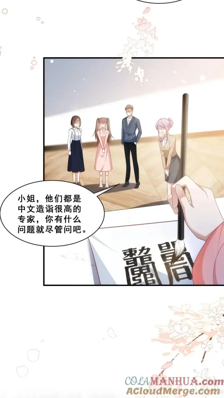漫画《团宠萌宝：四岁小师傅下山了》第57话 符箓文，难倒众人第11张图