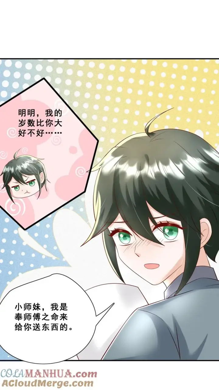 漫画《团宠萌宝：四岁小师傅下山了》第81话 山上来人了！第17张图