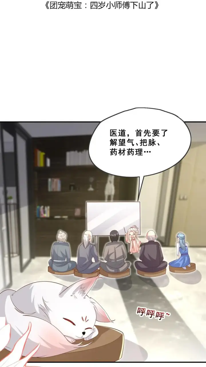 漫画《团宠萌宝：四岁小师傅下山了》第90话 老杂毛下山了第2张图