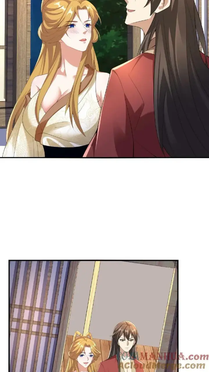 漫画《完了啊！女帝的软饭丈夫居然无敌》第86话 三人行，萧天只配伺候第3张图