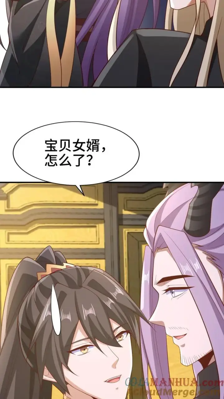 漫画《完了啊！女帝的软饭丈夫居然无敌》第308话 不管我死活第27张图