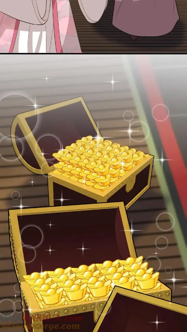 《我穿回暴君小时候打翻他奶瓶》第44话 这股财迷劲儿学谁的？图11