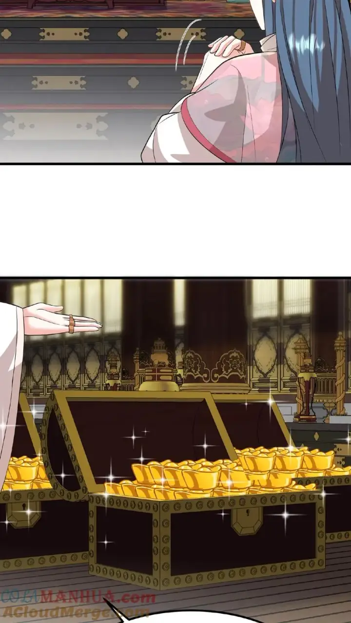 《我穿回暴君小时候打翻他奶瓶》第44话 这股财迷劲儿学谁的？图23