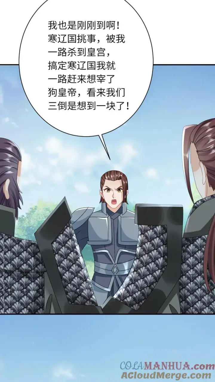 《我出钱你出命，我俩一起神经病》第269话 严星渊登基图27