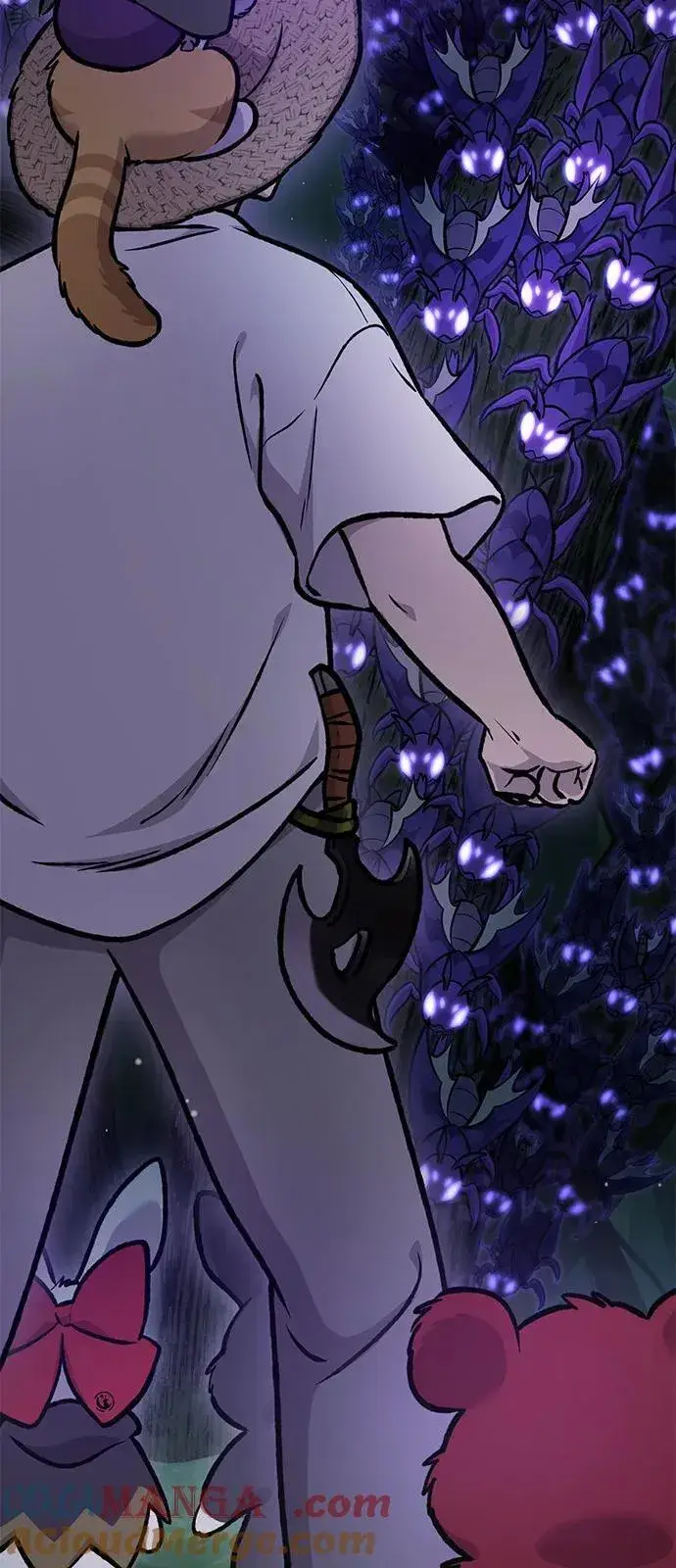 漫画《我独自在高塔种田》[第100话] 为了黑塔第157张图