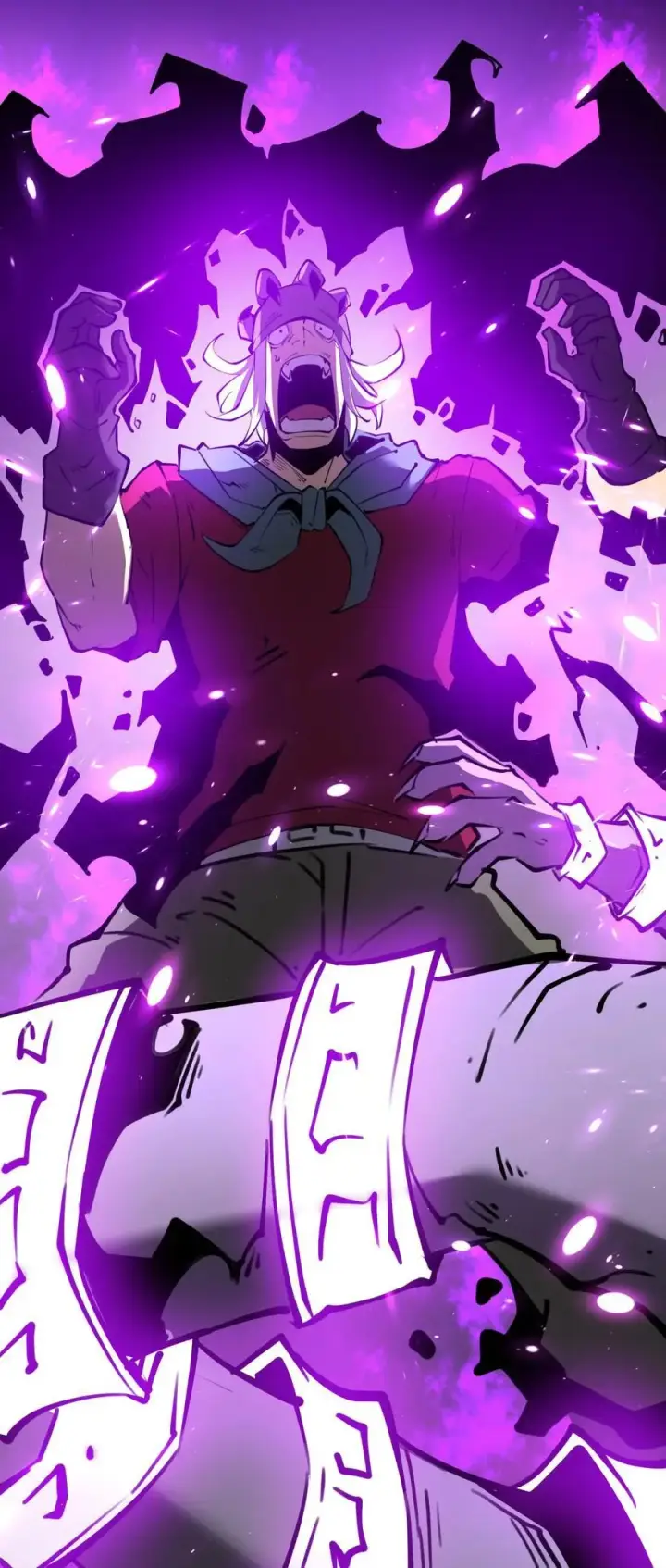 漫画《我靠捡垃圾上王者》14 获得稀有卡牌！第47张图