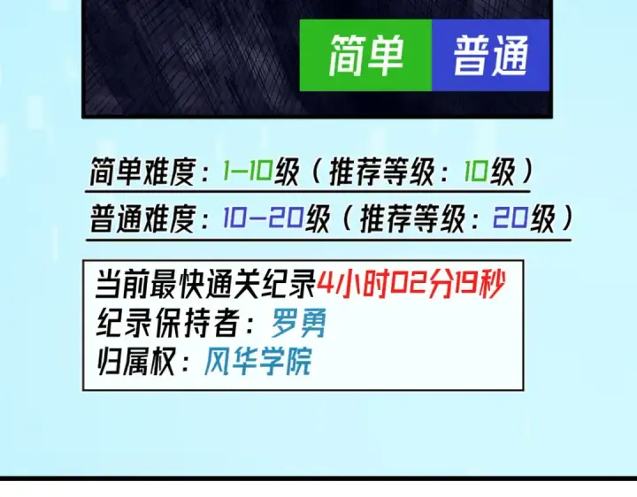 《我靠无敌被动打出成吨伤害！》第16话 挑战风华学院秘境！图113