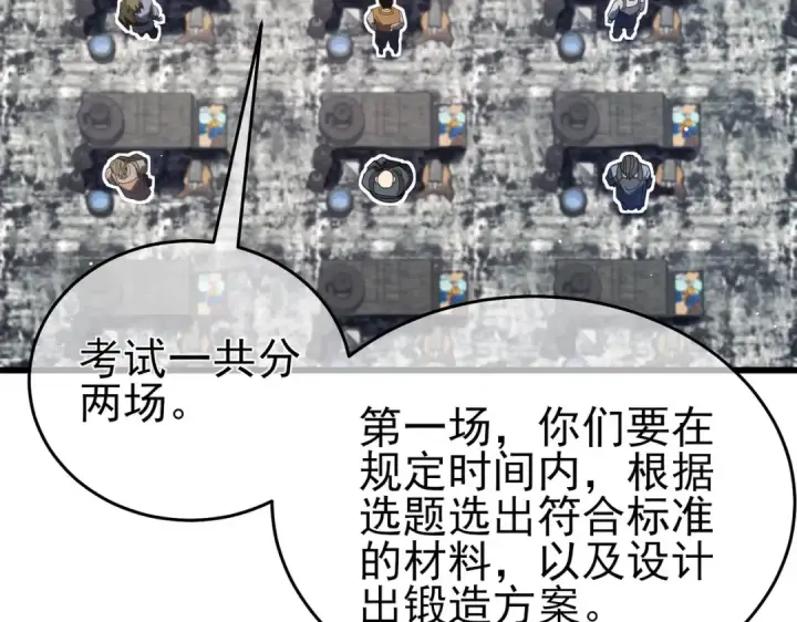 漫画《我靠无敌被动打出成吨伤害！》第65话 参加高级锻造师考核第82张图
