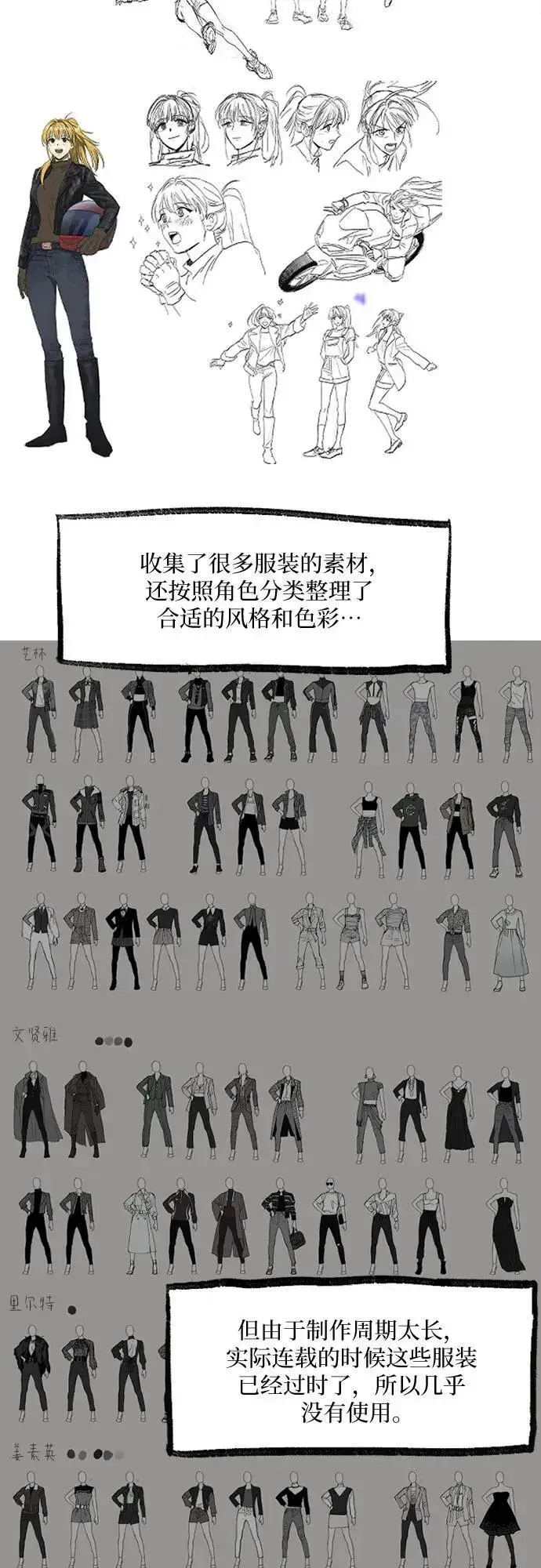 《我培养的s级们》【免费】 后记3 绘画PART图8
