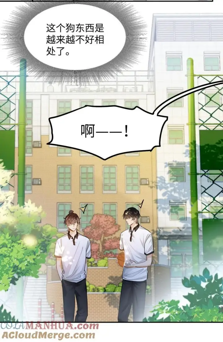漫画《我喜欢你的信息素》11 校草校霸联手打球？！第13张图