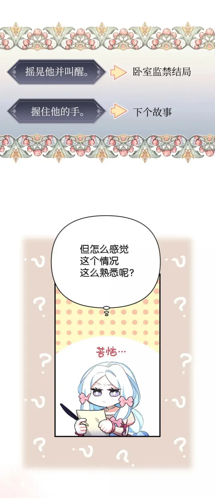漫画《我要成为这监禁游戏的女主》52 卧室监禁结局第12张图