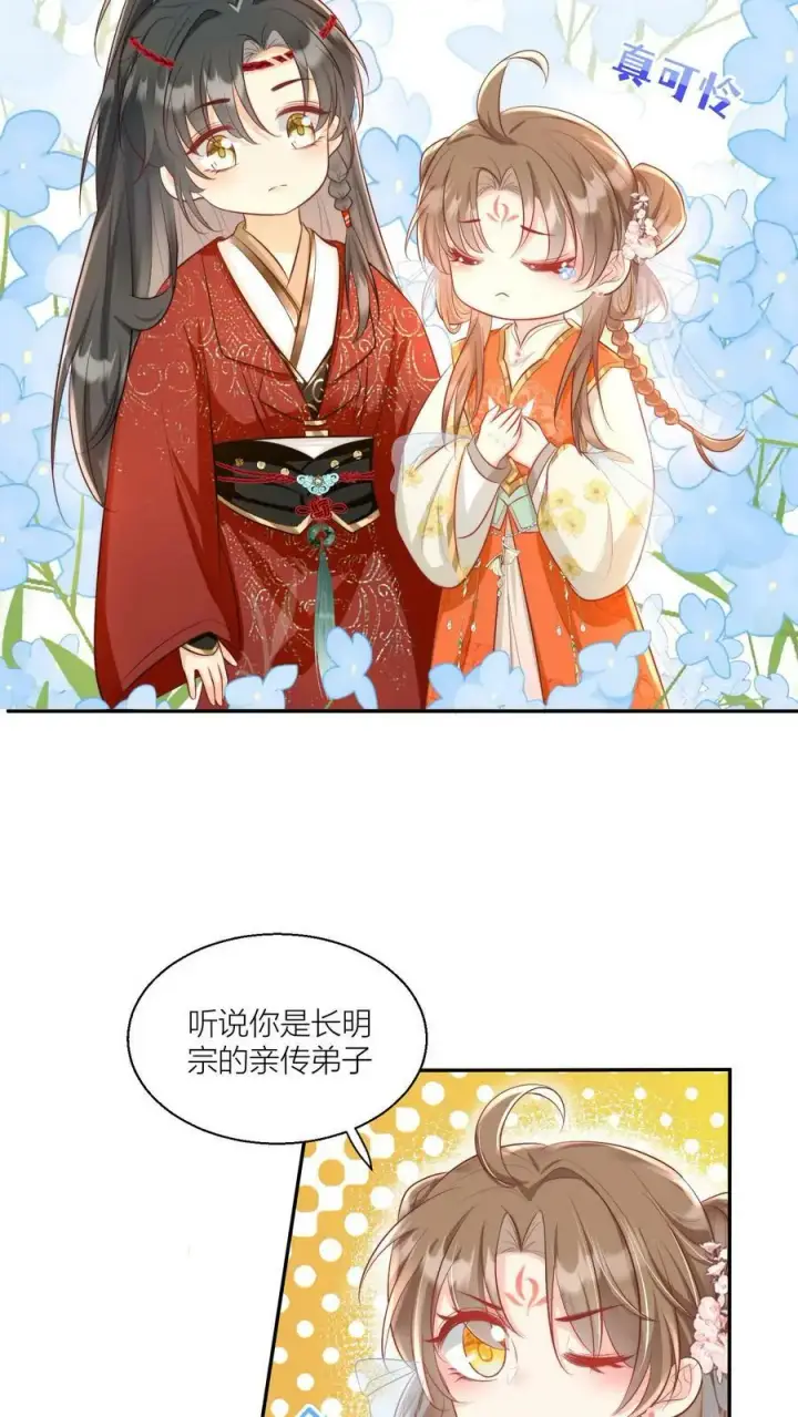 漫画《小师妹明明超强却过分沙雕》第3话 哪来的珍稀傻白甜？第20张图