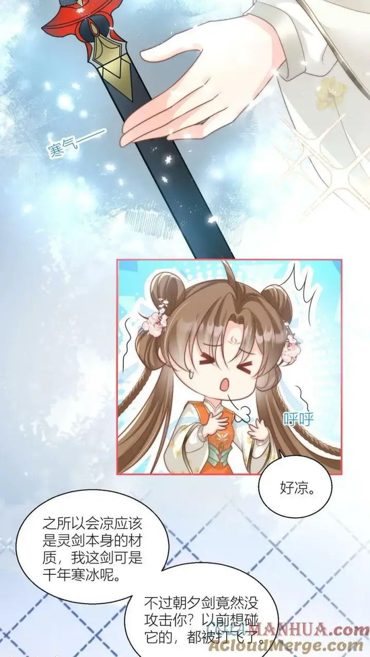 《小师妹明明超强却过分沙雕》第8话 我能摸摸你的老婆吗？图17