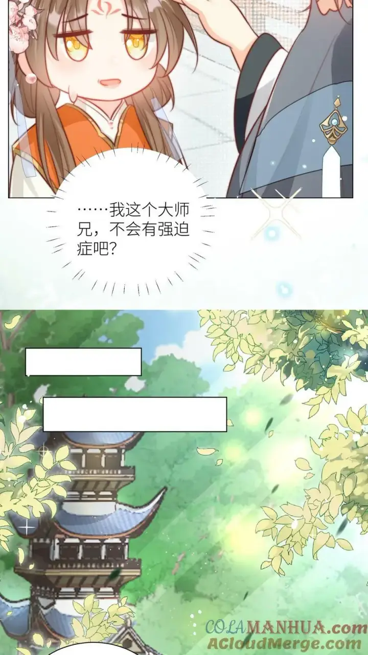《小师妹明明超强却过分沙雕》第13话 大师兄有强迫症图19