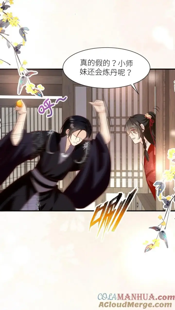 漫画《小师妹明明超强却过分沙雕》第27话 可以不爱，请别伤害第13张图