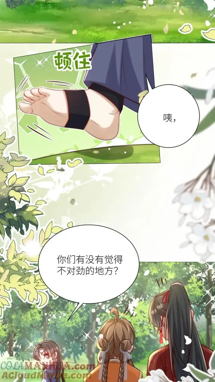 漫画《小师妹明明超强却过分沙雕》第64话 快上树，一起吃瓜啦！第9张图