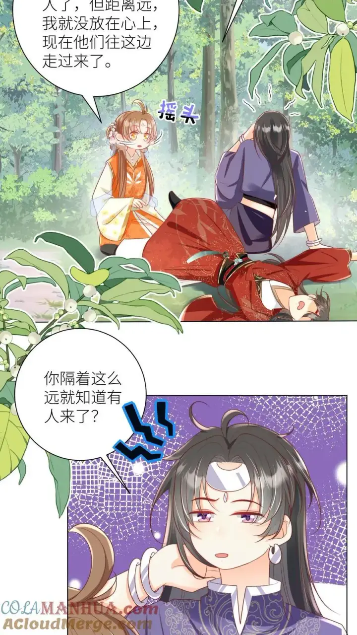 漫画《小师妹明明超强却过分沙雕》第66话 好、好绿的宗门啊！第5张图