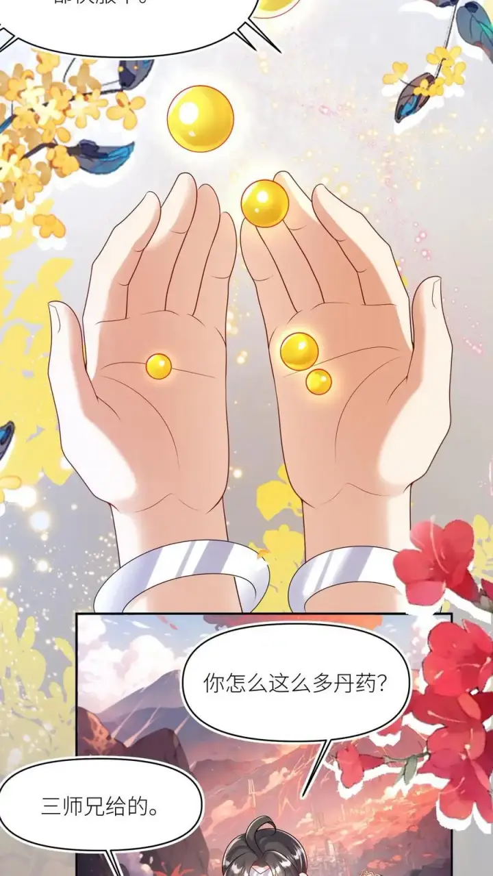 漫画《小师妹明明超强却过分沙雕》第72话 守护兽真的太没有排面了第10张图
