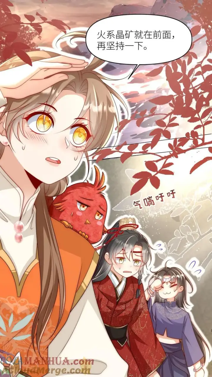 漫画《小师妹明明超强却过分沙雕》第72话 守护兽真的太没有排面了第3张图