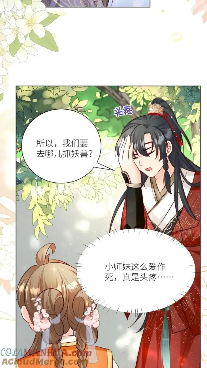 漫画《小师妹明明超强却过分沙雕》第80话 阴魂不散三人组第19张图