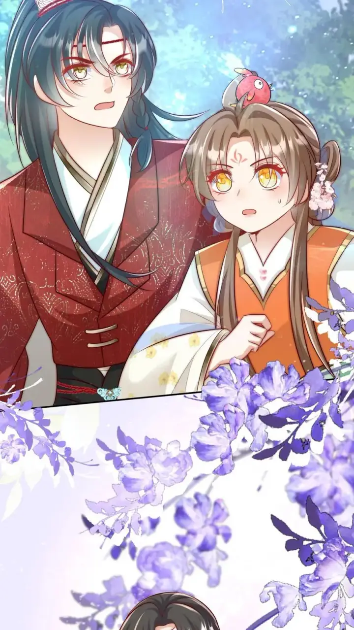 漫画《小师妹明明超强却过分沙雕》第84话 不准在我头上絮窝！第4张图