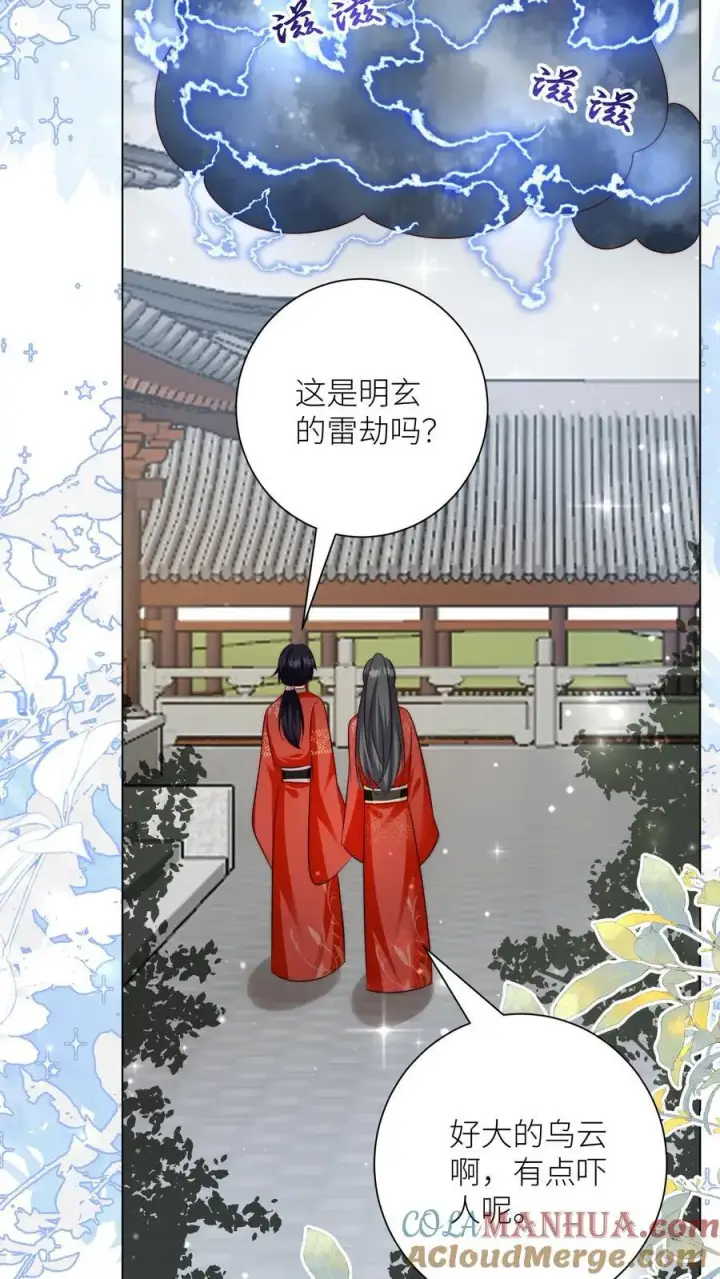 漫画《小师妹明明超强却过分沙雕》第160话 二师兄要挨雷劈了第21张图