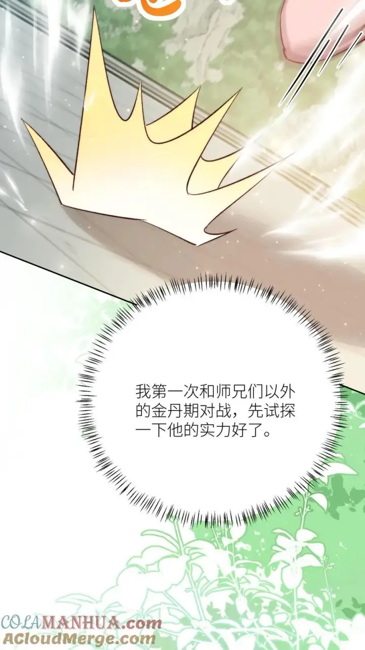 《小师妹明明超强却过分沙雕》第194话 我，金丹期叶翘，来战！图17