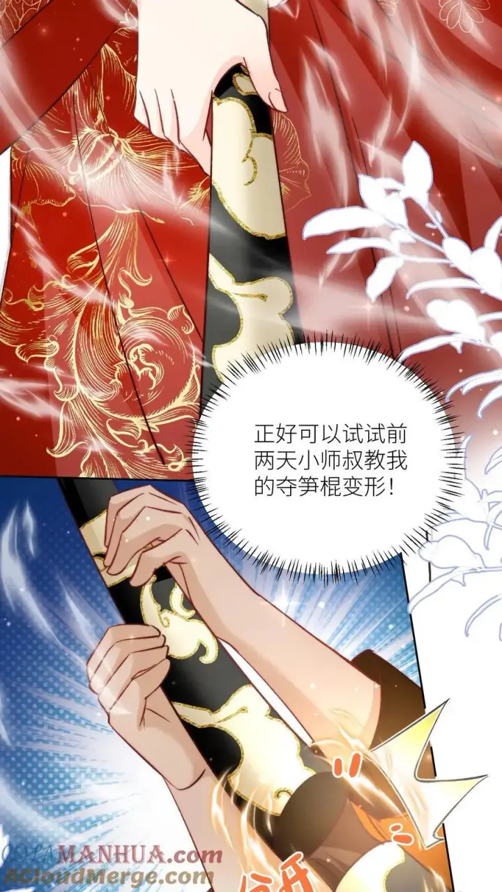 《小师妹明明超强却过分沙雕》第194话 我，金丹期叶翘，来战！图31