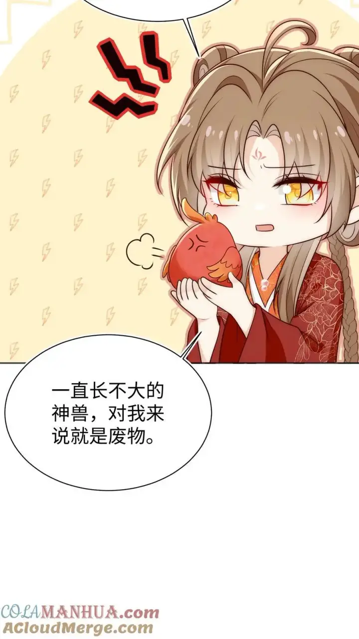 《小师妹明明超强却过分沙雕》第163话 一直长不大的神兽就是个废物啊图25