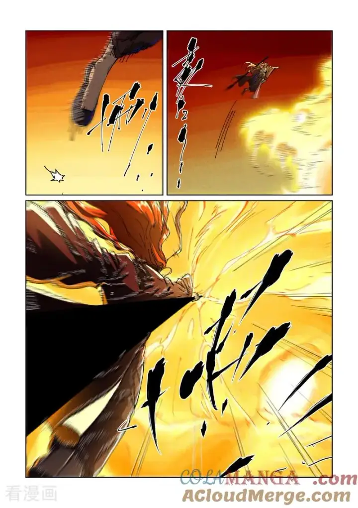 《妖神记》第490话1 赤蟒vs螭龙图8