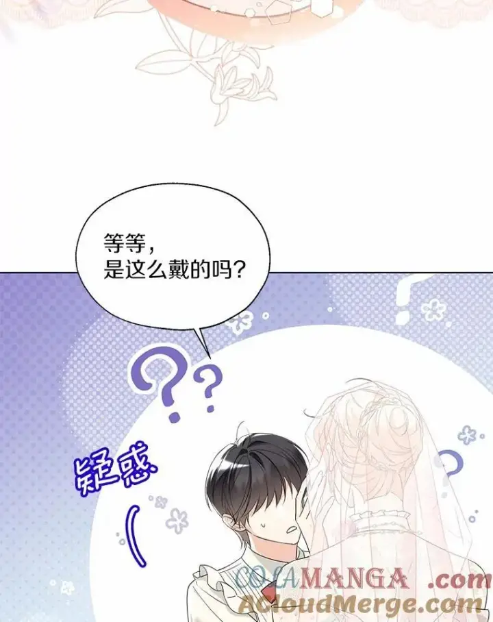 漫画《一不小心娶了女装大佬》外传1.婚纱第79张图