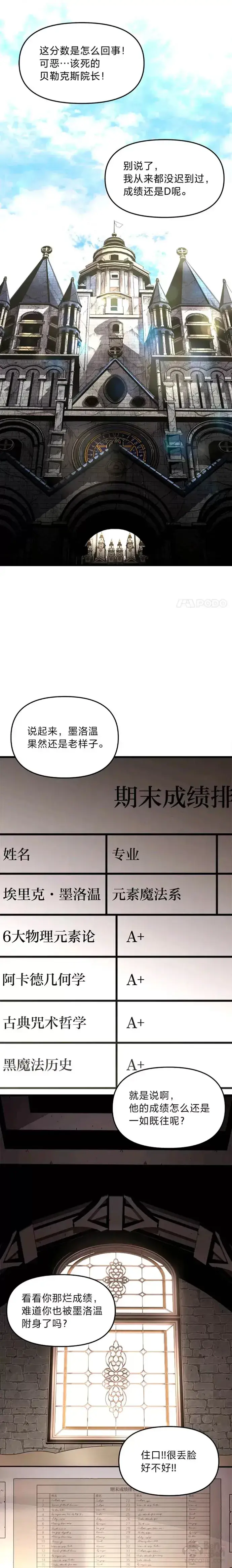 《有才能的魔法师》第01话 没落的名门图4