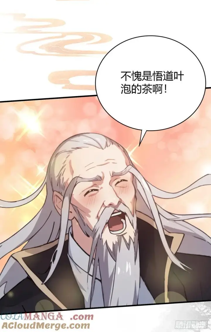 《原来我早就无敌了》第26话 整片悟道叶泡的茶？图55
