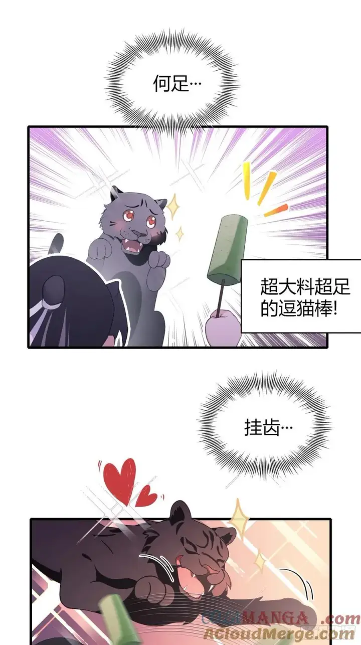 漫画《原来我早就无敌了》第102话 老虎也是猫？第25张图
