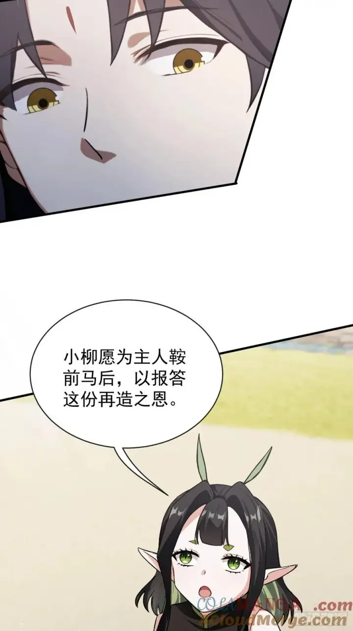 《原来我早就无敌了》第264话 主人，似乎要离去了图49