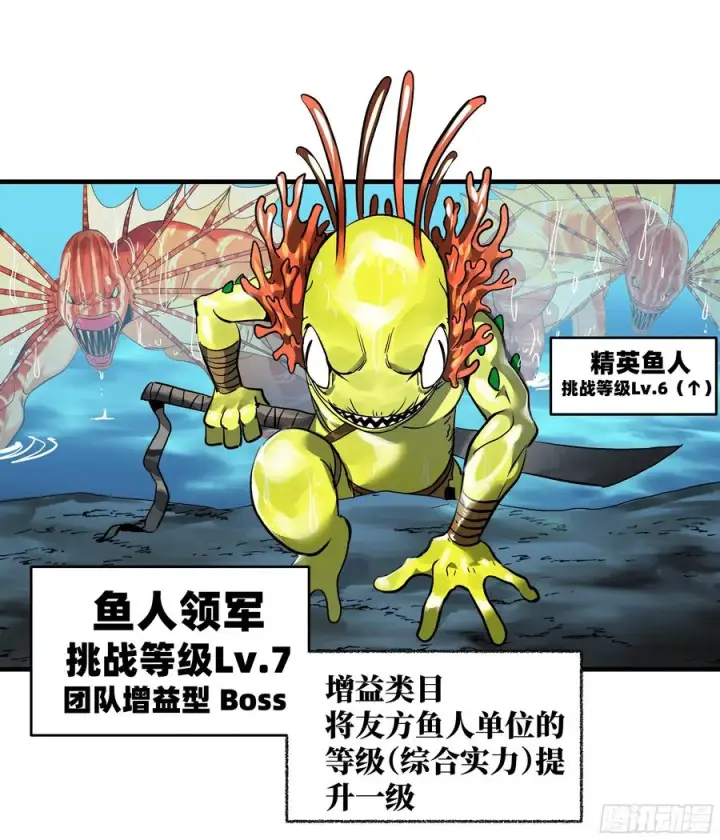 漫画《与死亡同行：从鱼人地下城开始》35 团队增益型Boss第41张图