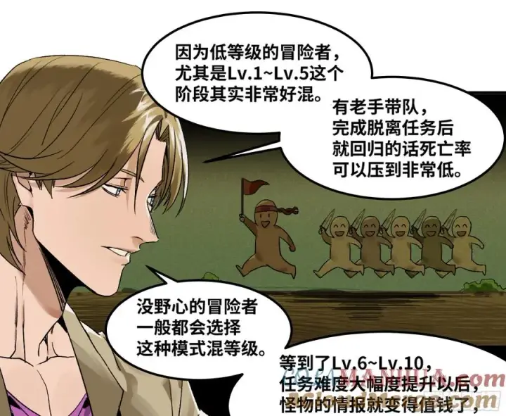 漫画《与死亡同行：从鱼人地下城开始》05 发现鱼人队长！第34张图