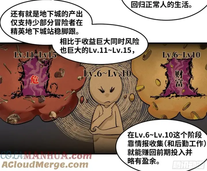 漫画《与死亡同行：从鱼人地下城开始》05 发现鱼人队长！第40张图