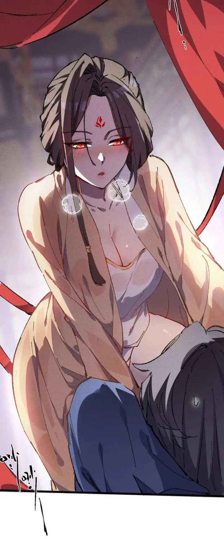 漫画《睁眼后，我的弟子成了女帝大魔头？！》23 唠点真心话第15张图