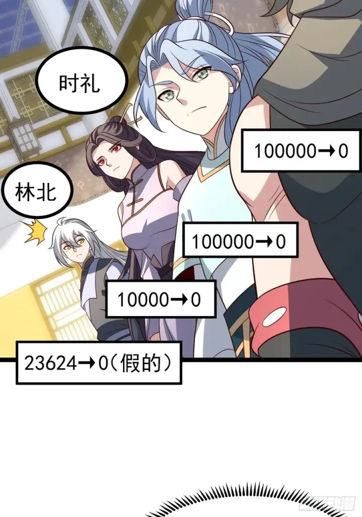 漫画《正义的我被系统逼成大反派》第129话 人仙模拟卡第36张图