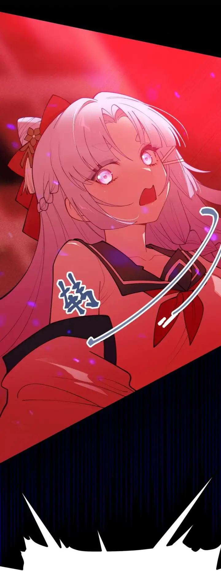 漫画《转生成为灵异世界的唯物者，爷只对女鬼重拳出击！》045 神鬼级别的降临！第45张图